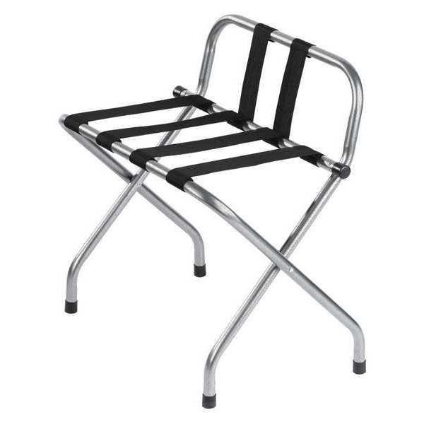 Hospitality 1 Source Luggage Rack, Metal, Hammertone Finish, 4PK LRBRST01